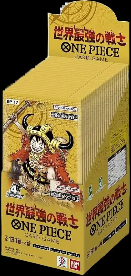 One Piece OP-17 The World’s Strongest Warriors – Booster Box (JP)
