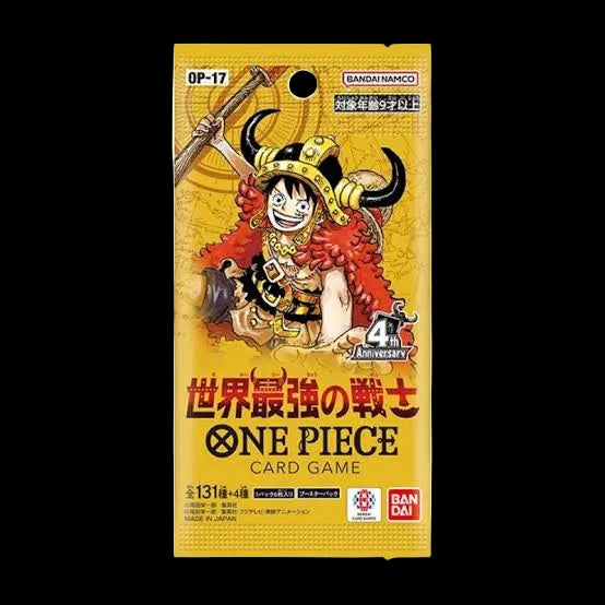 One Piece OP-17 The World’s Strongest Warriors – Pack (JP)