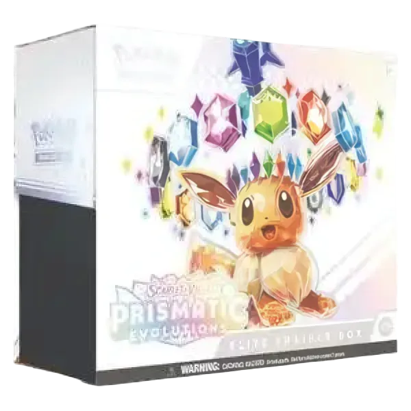 Pokemon Scarlet & Violet: Prismatic Evolutions Elite Trainer Box (ETB) (EN)