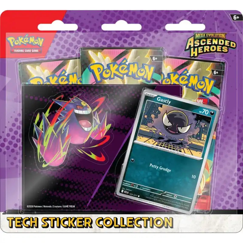 Pokémon Ascended Heroes: Tech Sticker Collection (EN)