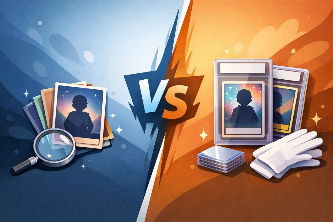Raw vs Graded Trading Cards Explained