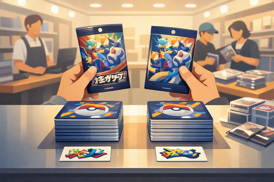 Japanese vs English Pokemon Cards