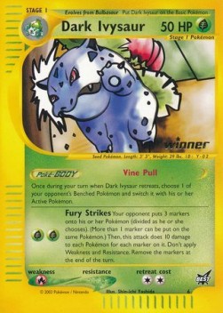 Dark Ivysaur [Winner] - 6 - Best of Game