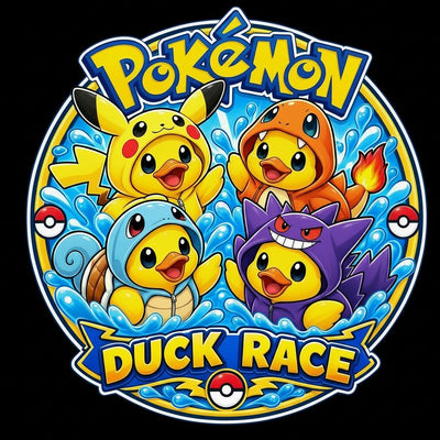 Duck Race – Pokémon Booster Bundle / Booster Display