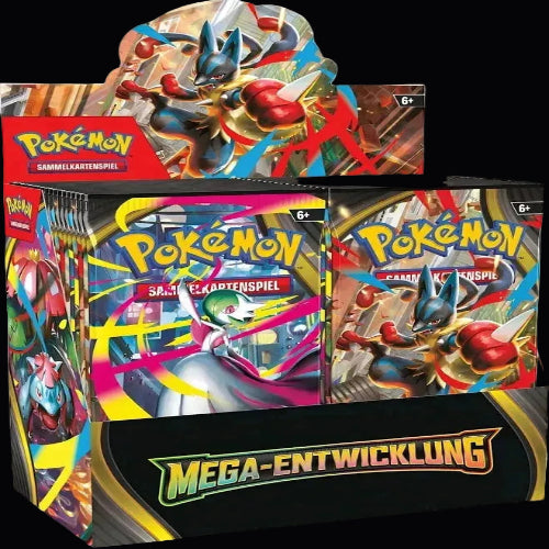 Pokémon Mega Entwicklung Booster Display (DE)