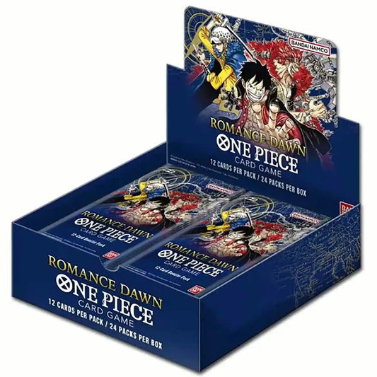 One Piece OP-01 Romance Dawn – Blue Bottom 1st Print English Booster Display (EN)