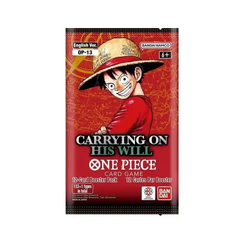 One Piece Card Game – OP-13 Carry On His Will Booster Pack (EN)