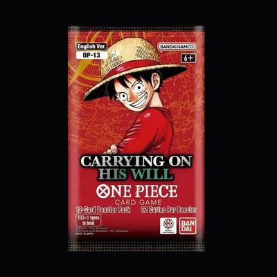 One Piece Card Game – OP-13 Carry On His Will Booster Pack (EN)