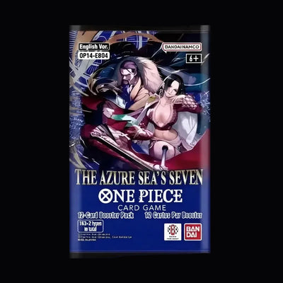 One Piece Card Game – OP-14 The Azure Sea’s Seven Booster Pack (EN)