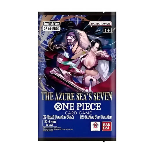 One Piece Card Game – OP-14 The Azure Sea’s Seven Booster Pack (EN)