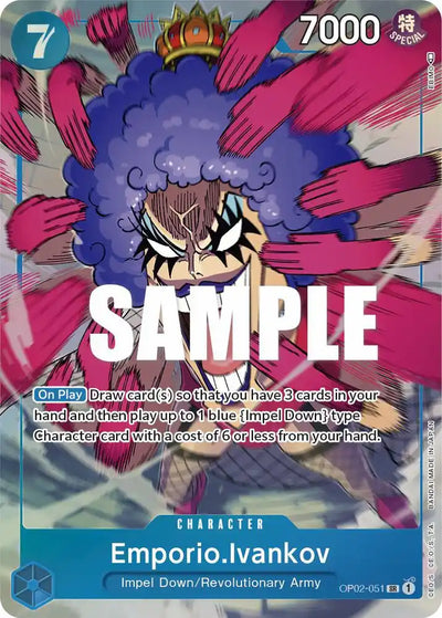 Emporio.Ivankov [Alternate Art] - OP02-051 - Paramount War