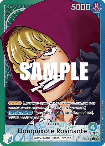 Donquixote Rosinante [Alternate Art] - OP05-022 - Awakening of the New Era