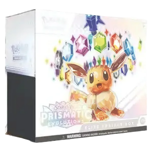 Pokemon Scarlet & Violet: Prismatic Evolutions Elite Trainer Box (ETB) (EN)