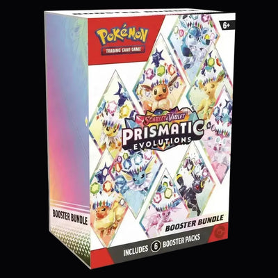 Pokemon Scarlet & Violet: Prismatic Evolutions – Booster Bundle (EN)