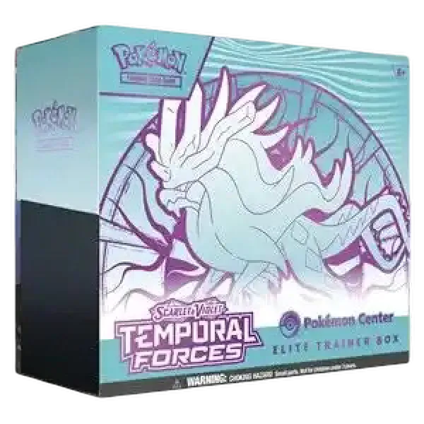 Pokemon Scarlet & Violet: Temporal Forces Walking Wake Pokémon Center Elite Trainer Box (ETB) (EN)