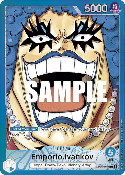 Emporio.Ivankov [Alternate Art] - OP02-049 - Paramount War