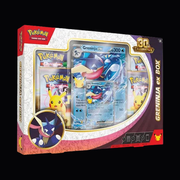 Pokémon – 30th Celebration Greninja ex Box (EN)