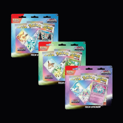 Pokémon Scarlet & Violet: Prismatic Evolutions Tech Sticker Collection (EN)